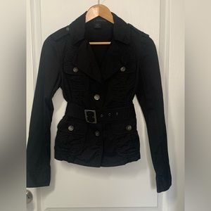 Calvin Klein Jeans - Jacket With Belt - Size Medium- 100% Cotton-